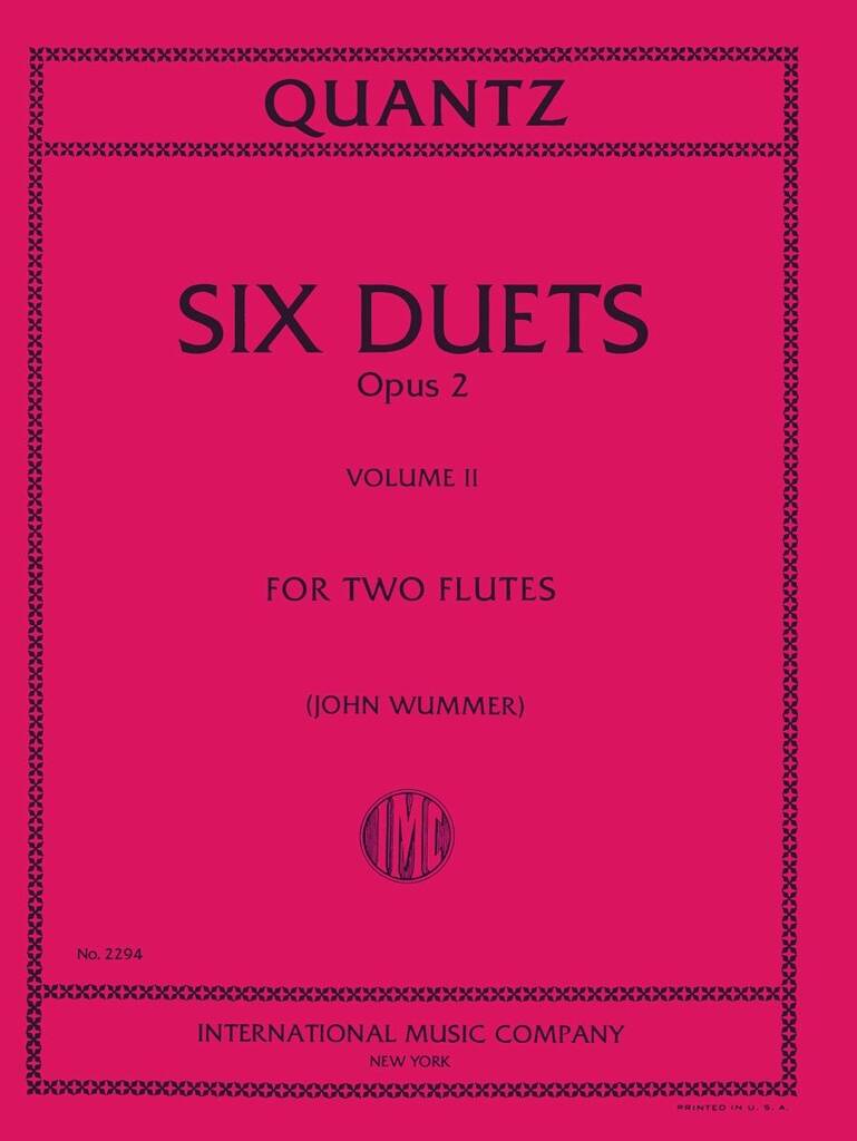 6 Duetti Op. 2 Vol. 2